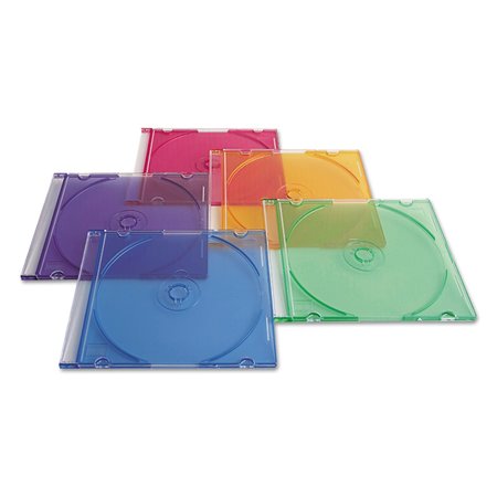 VERBATIM CD/DVD Slim Case, PK50 94178